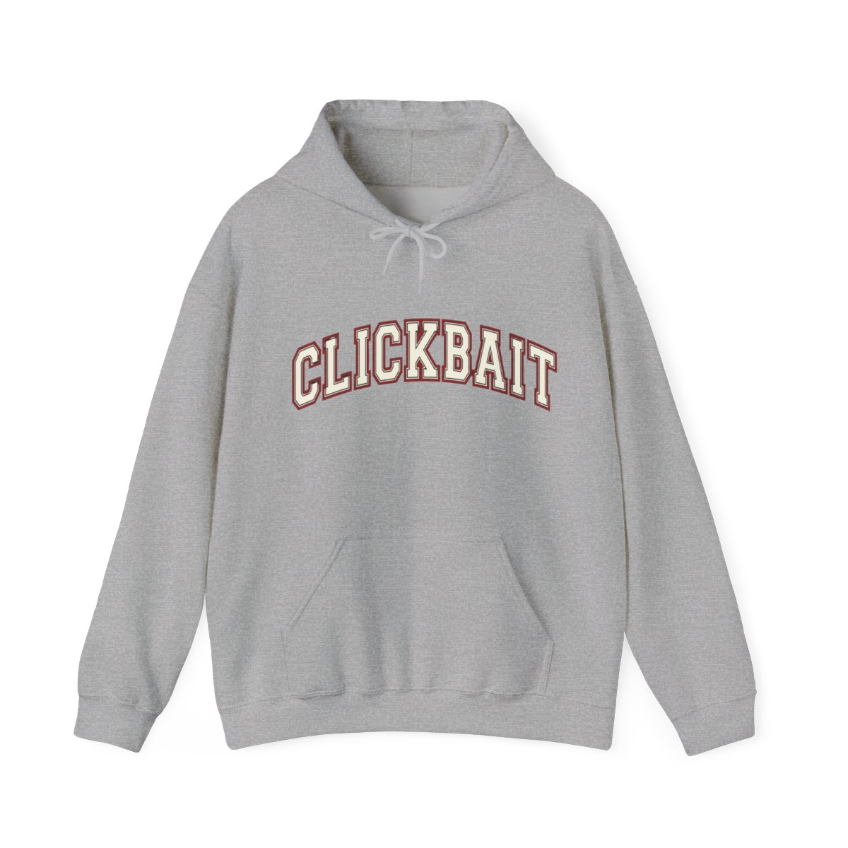 Fanjoy “Clickbait” by David Dobrik & Patched red Hoodie size Med - Official hoodies merchandise