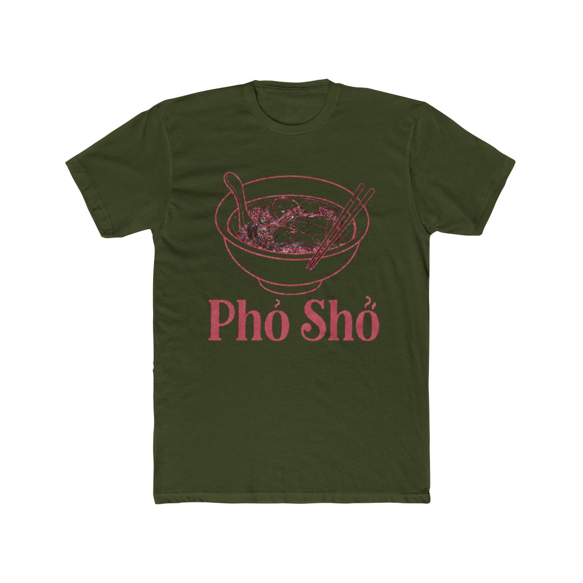 Pho Sho Vietnamese Food Humor T Shirt | Funny Foodie Tee | David Dobrik - alternate angle 5, merchandise