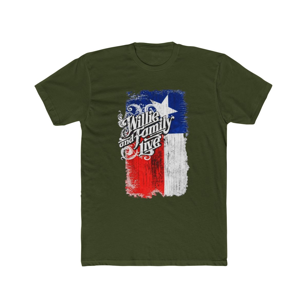 Willie Nelson And Family Live Texas Flag T Shirt P397455 | David Dobrik - alternate angle 4, merchandise