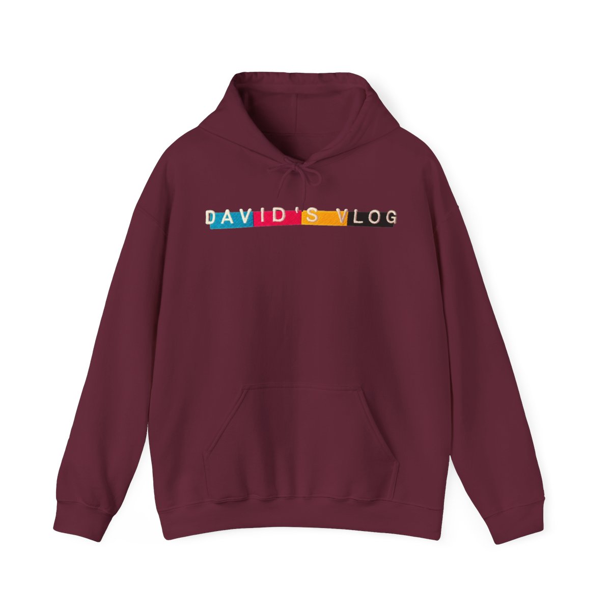 Vlog Squad-David Dobrik merch; green hoodie... - alternate angle 3, merchandise