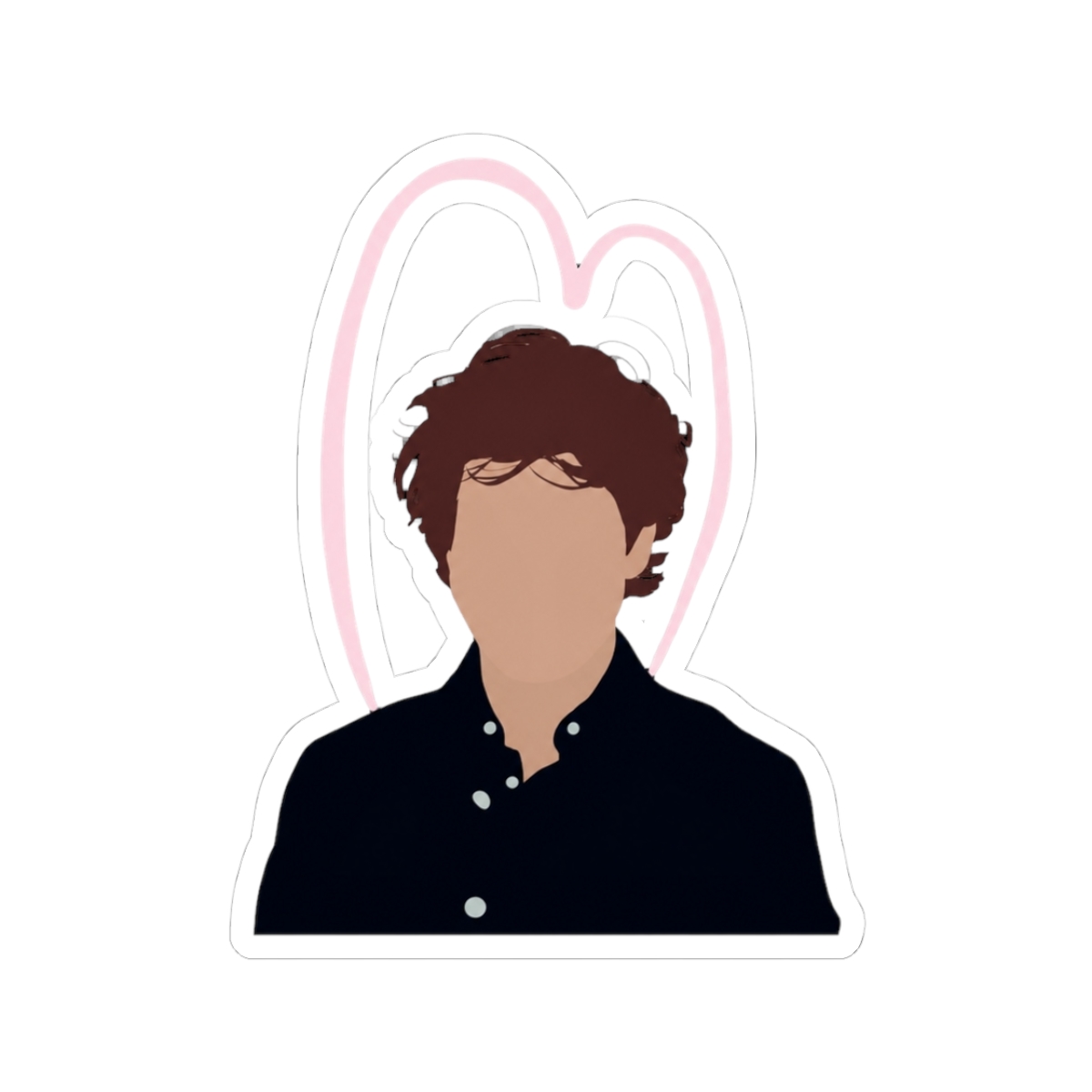 david dobrik neon light insta pic Sticker - Official stickers merchandise