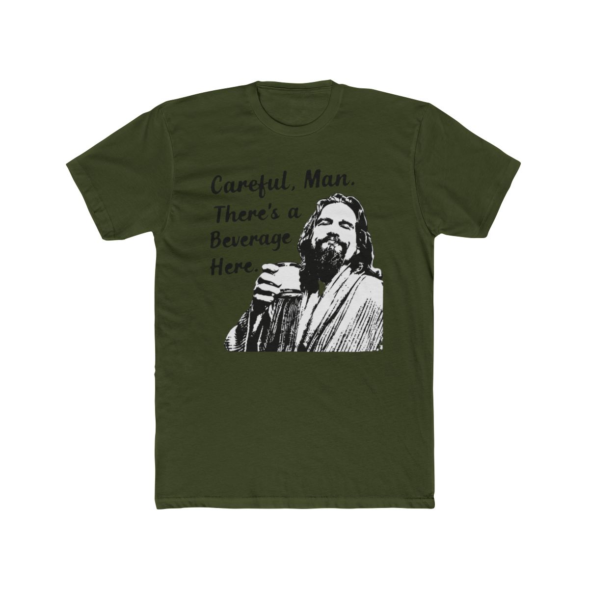 The Big Lebowski Funny Quote T Shirt | Vintage 90s Dude Abides Tee | David Dobrik - alternate angle 4, merchandise